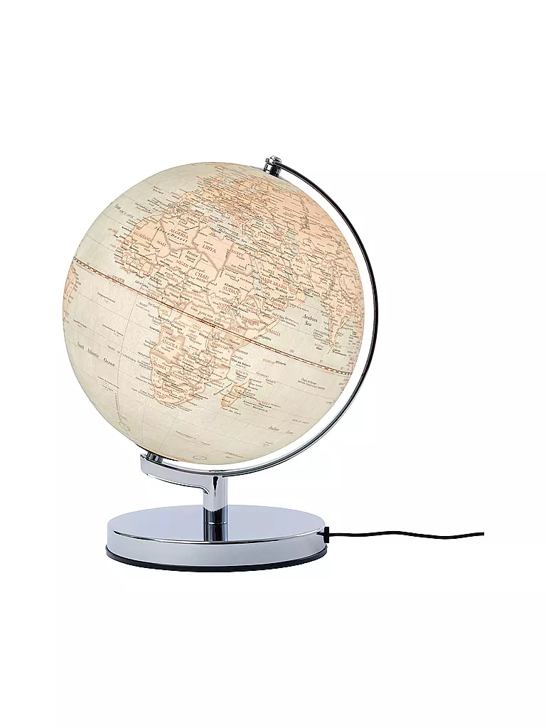 EMFORM | Leuchtglobus Terra Light 25cm hellblau/silber | Aucune couleur