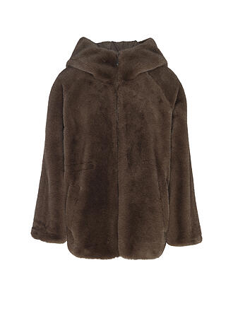 EMPORIO ARMANI | Veste réversible aspect fourrure