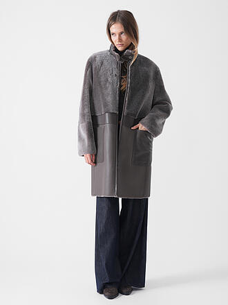 EMPORIO ARMANI | Manteau en peau de mouton retournée