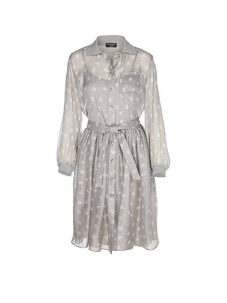 Mini-robe gris clair 36