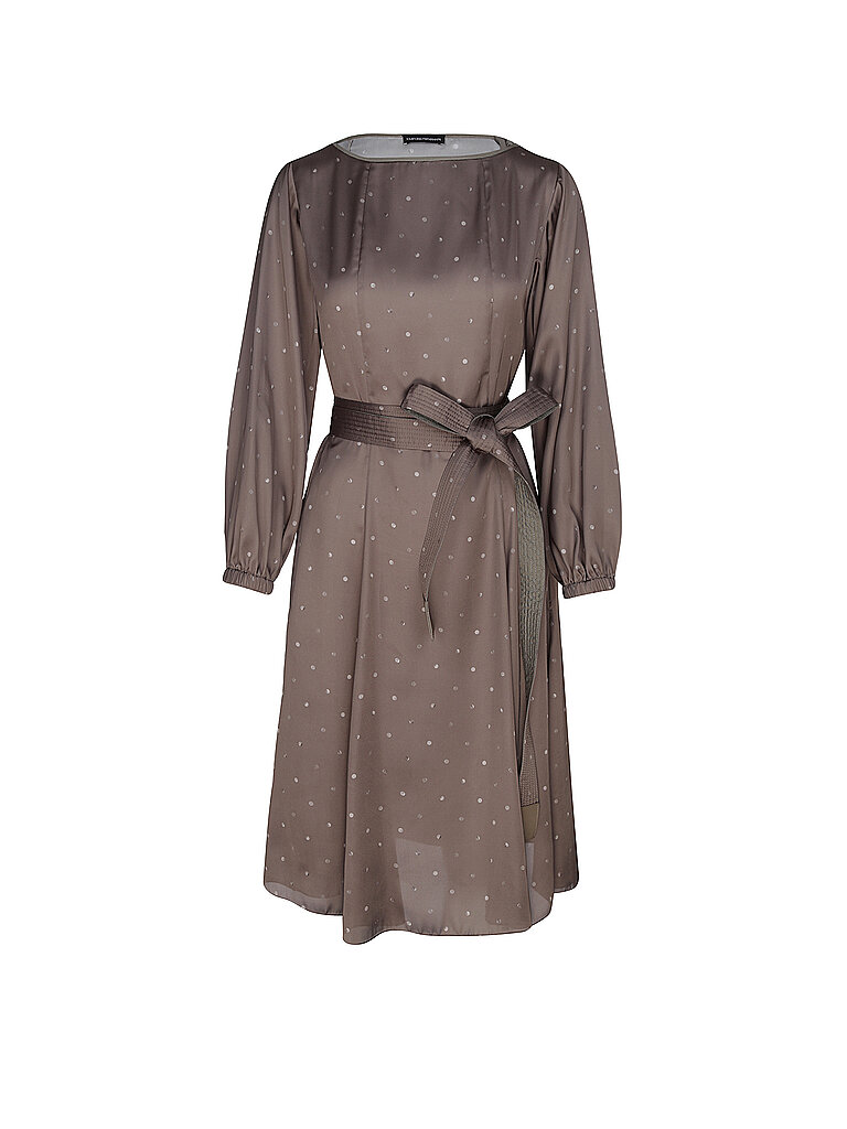 Mini-robe marron 36