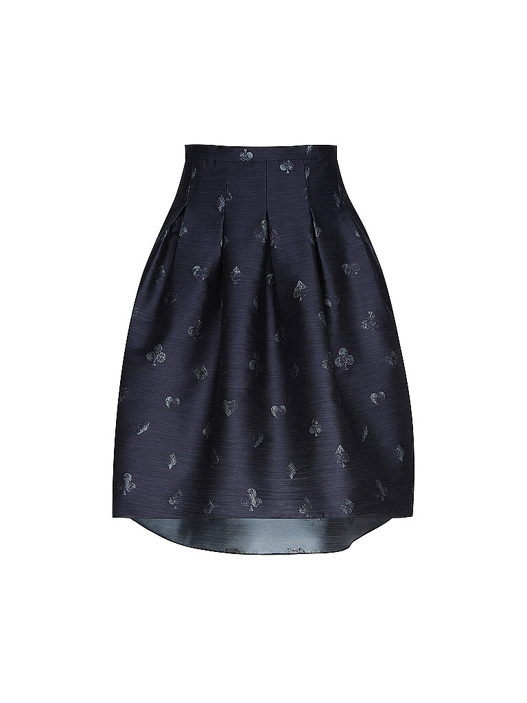 Jupe midi bleu marine 36