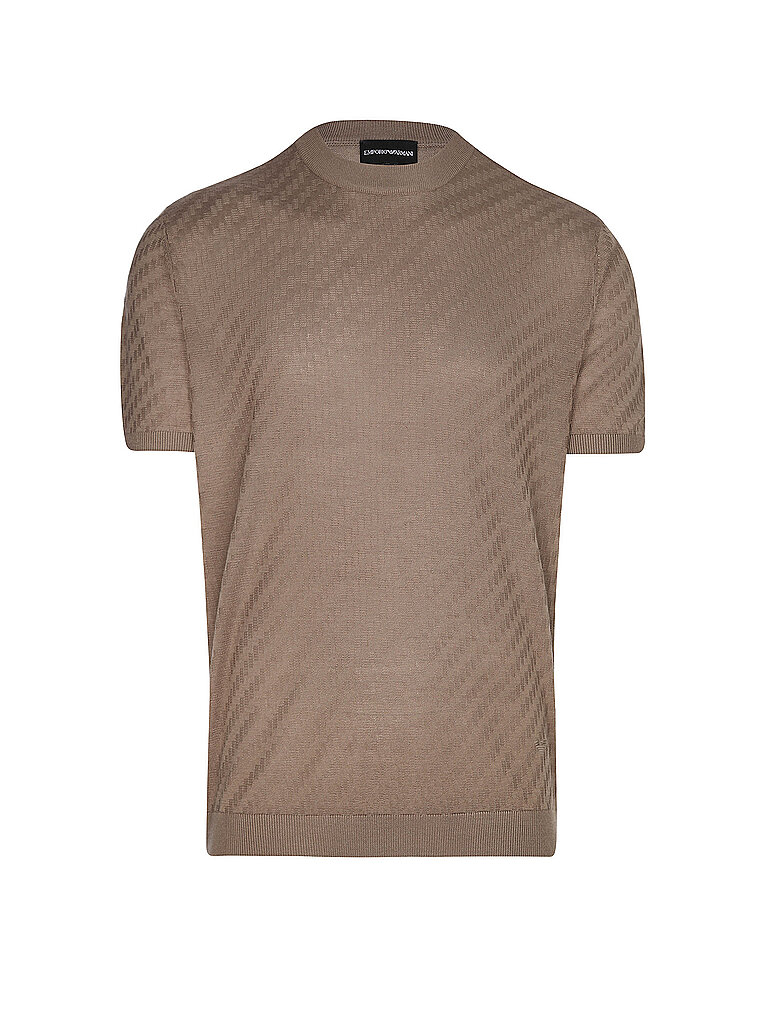 Emporio Armani T-Shirt marron XXL