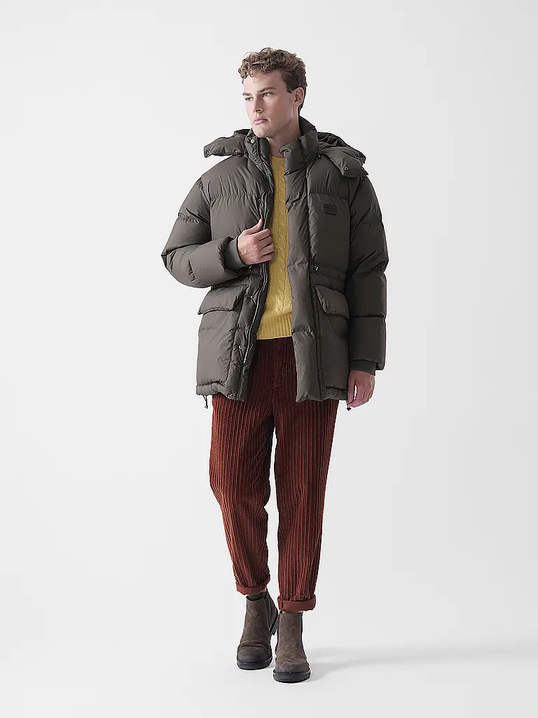 EMPORIO ARMANI | Doudoune matelassée | olive