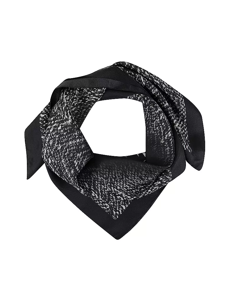 EMPORIO ARMANI | Foulard en soie | Gris