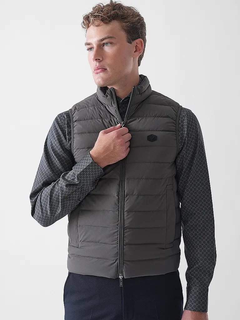 EMPORIO ARMANI | Gilet matelassé en duvet ESSENTIAL | 