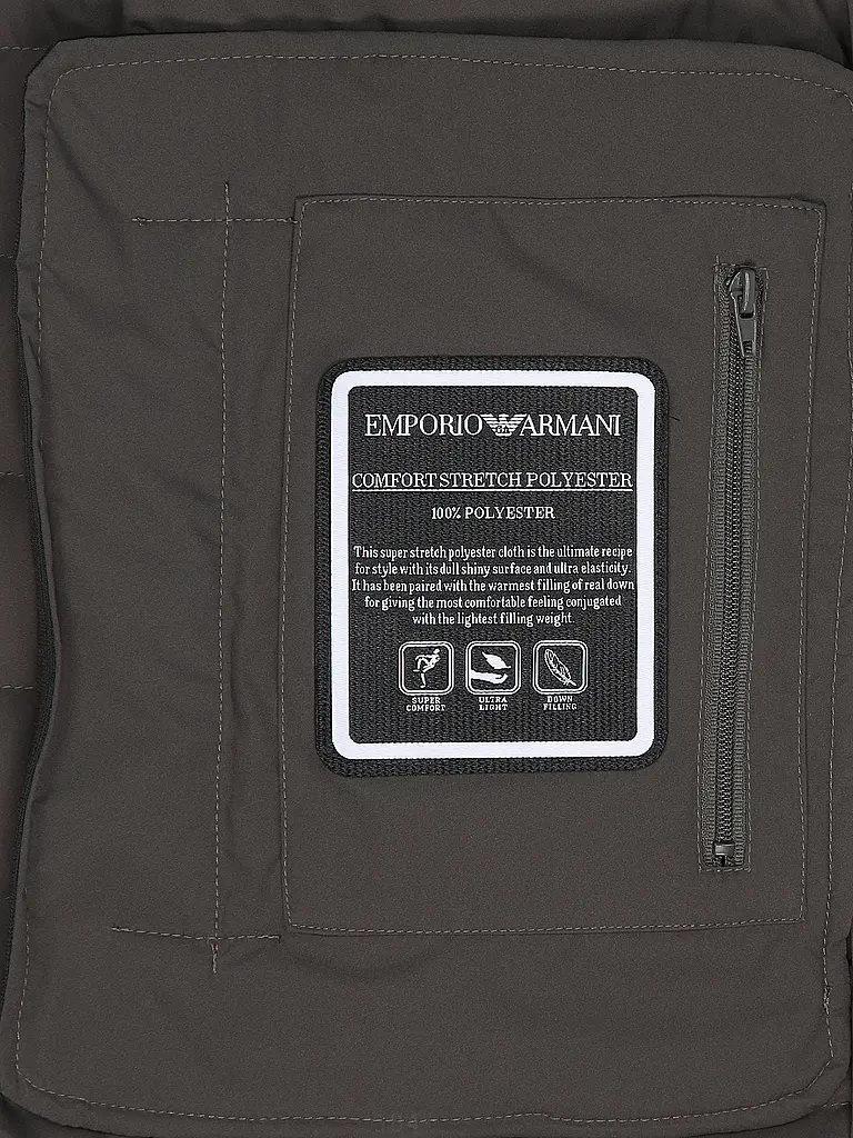 EMPORIO ARMANI | Gilet matelassé en duvet ESSENTIAL | 