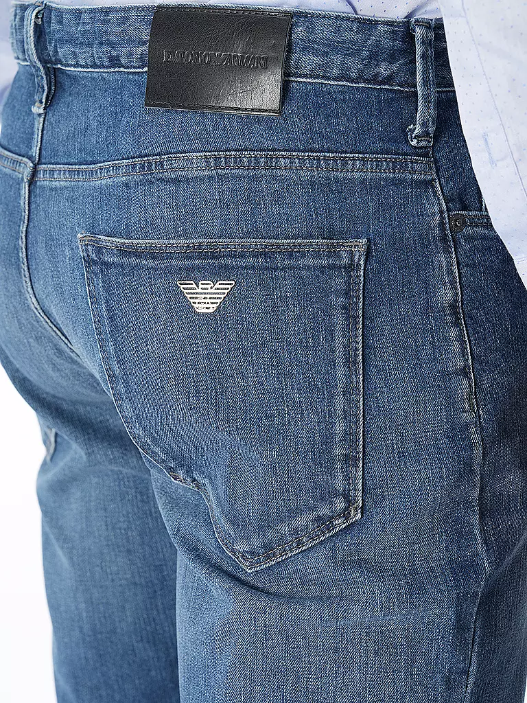 EMPORIO ARMANI | Jeans Coupe Slim | blau