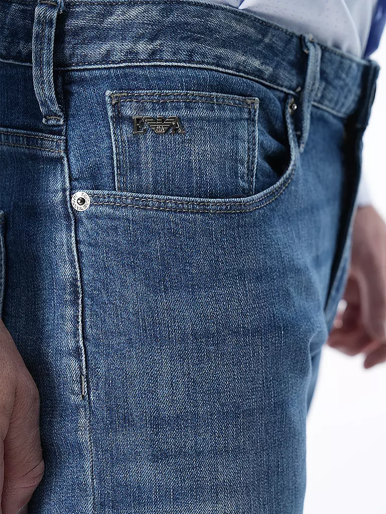EMPORIO ARMANI | Jeans Coupe Slim | blau