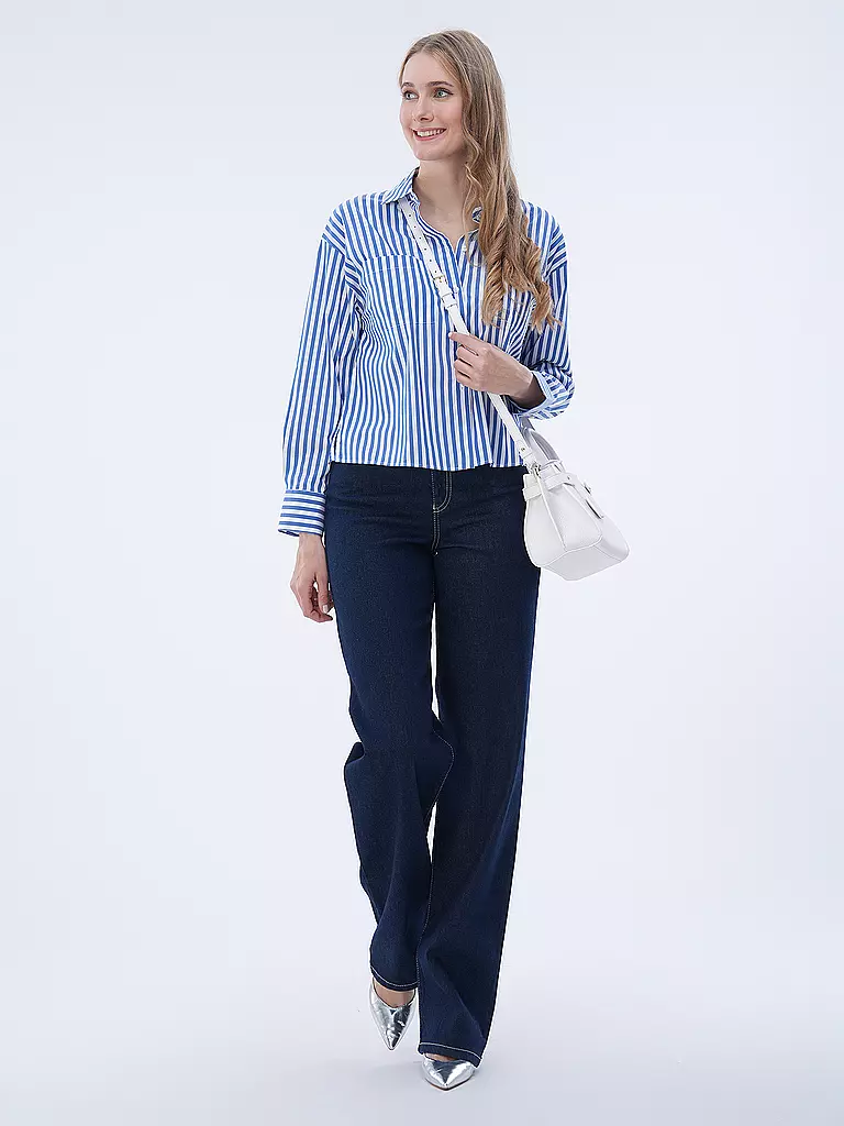 EMPORIO ARMANI | Jeans Wide Leg Fit  | Bleu