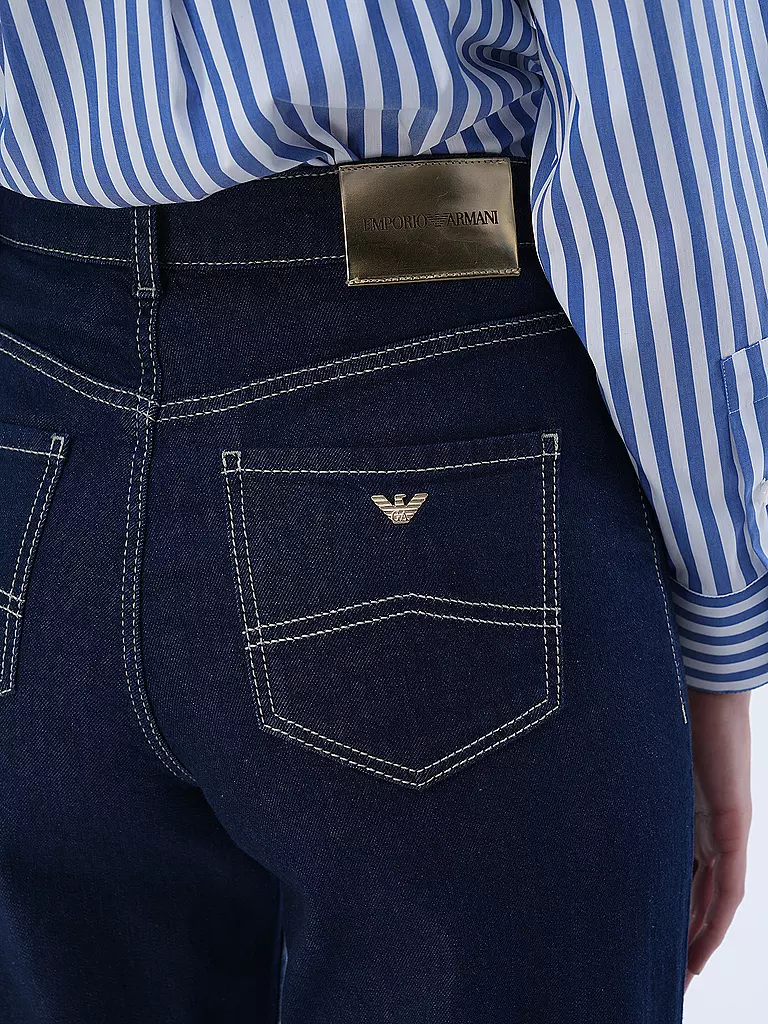 EMPORIO ARMANI | Jeans Wide Leg Fit  | Bleu