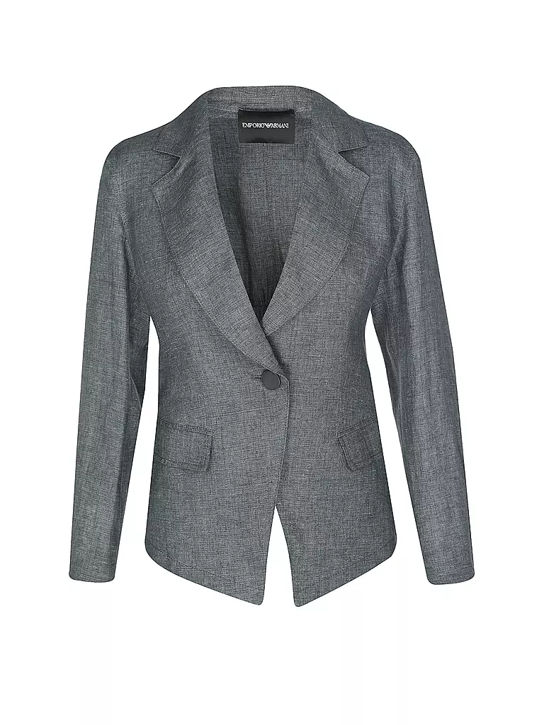 EMPORIO ARMANI | Leinenblazer  | Vert