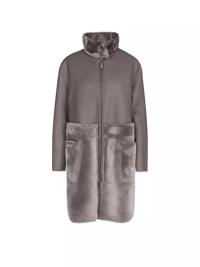 EMPORIO ARMANI | Manteau en peau de mouton retournée | 