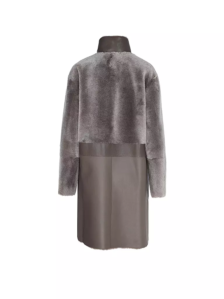 EMPORIO ARMANI | Manteau en peau de mouton retournée | 