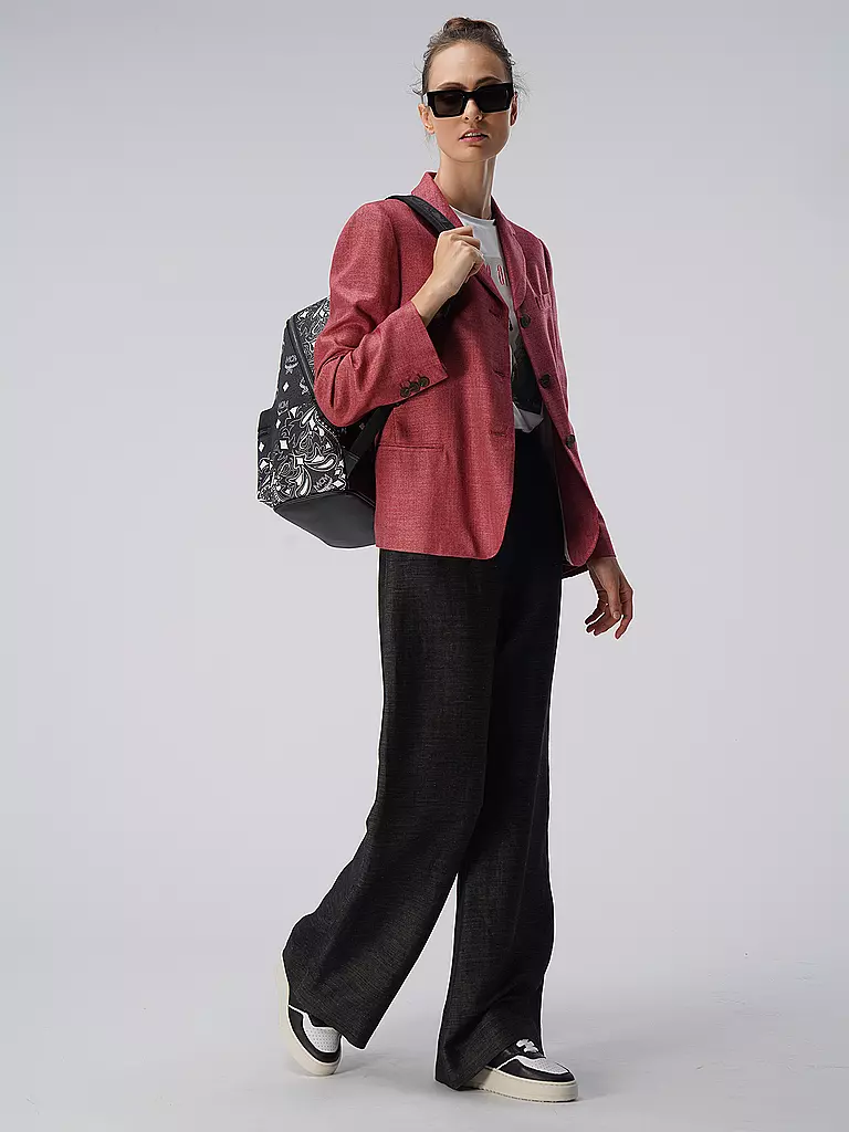 EMPORIO ARMANI | Pantalon coupe ample | schwarz