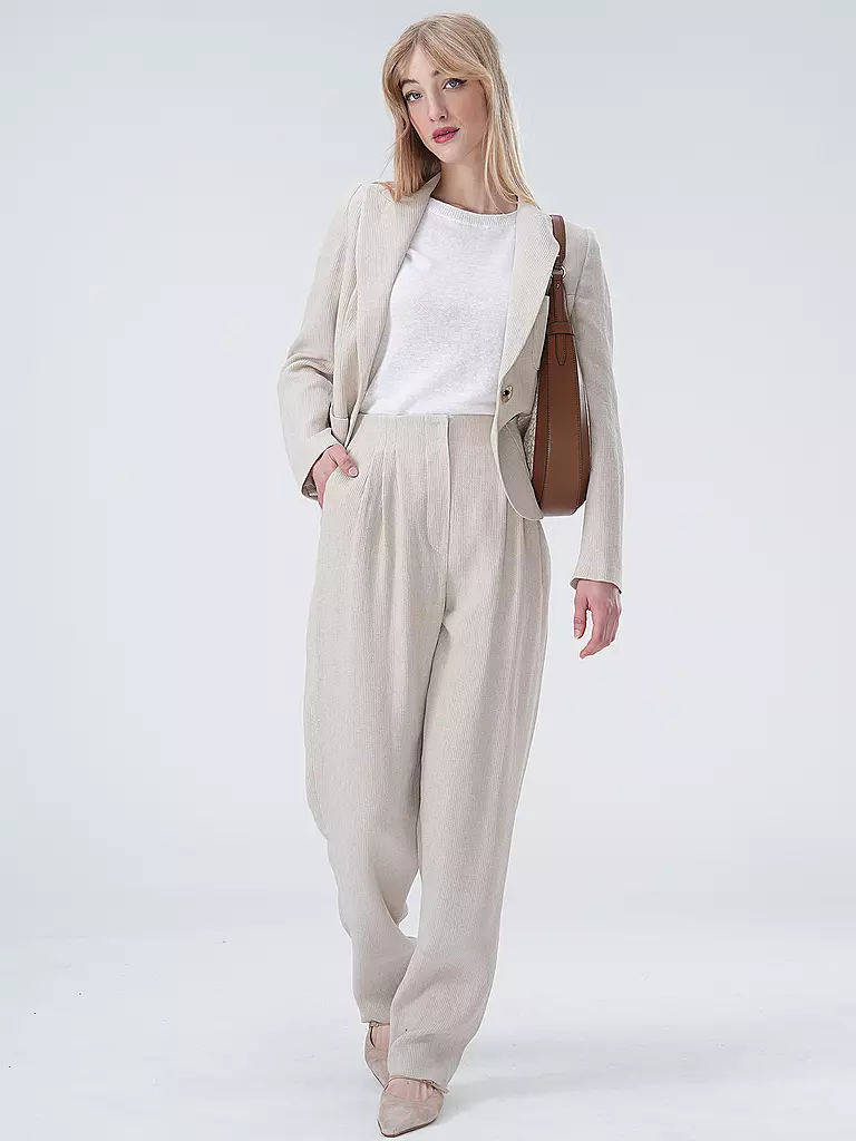 EMPORIO ARMANI | Pantalon de tailleur | Beige