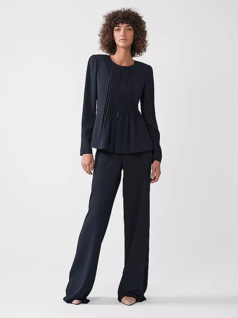EMPORIO ARMANI | Pantalon de tailleur | Bleu foncé