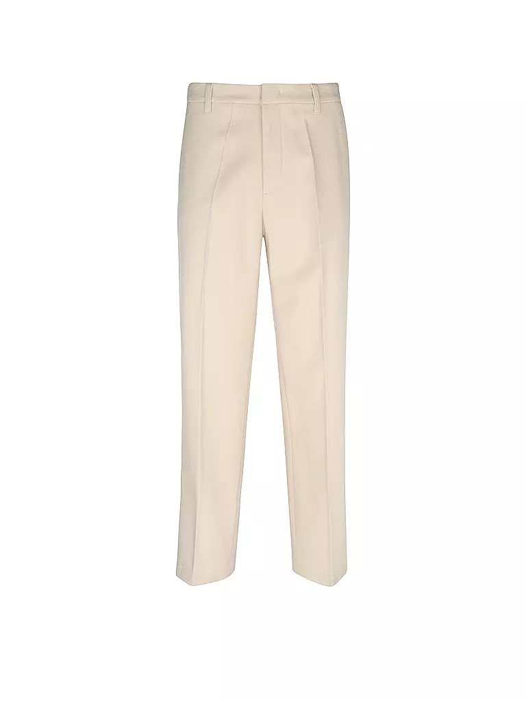 EMPORIO ARMANI | Pantalon en laine | creme
