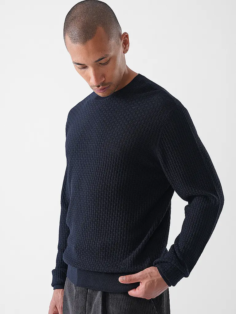 EMPORIO ARMANI | Pull | dunkelblau
