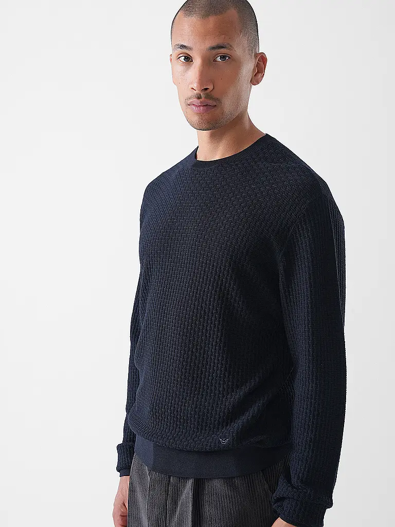 EMPORIO ARMANI | Pull | dunkelblau