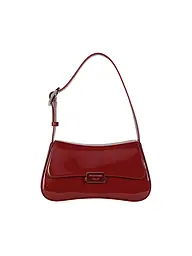 EMPORIO ARMANI | Sac en cuir - Mini sac CASSANDRA Medium | Rouge foncé