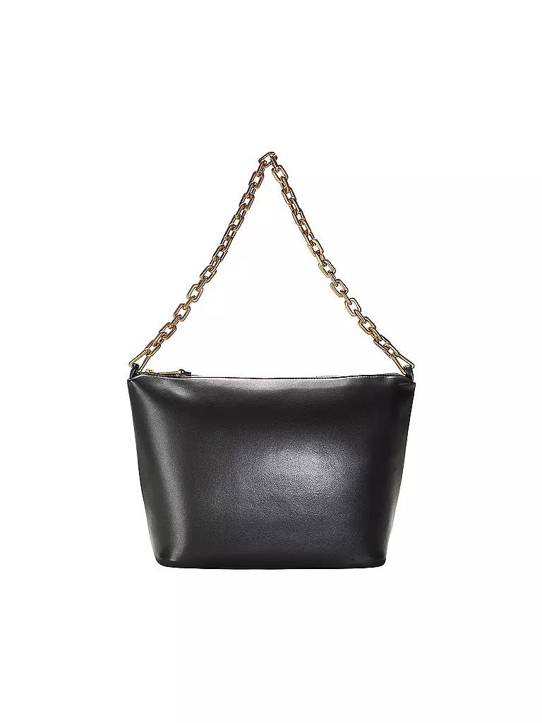EMPORIO ARMANI | Sac en cuir - Sac Hobo | schwarz
