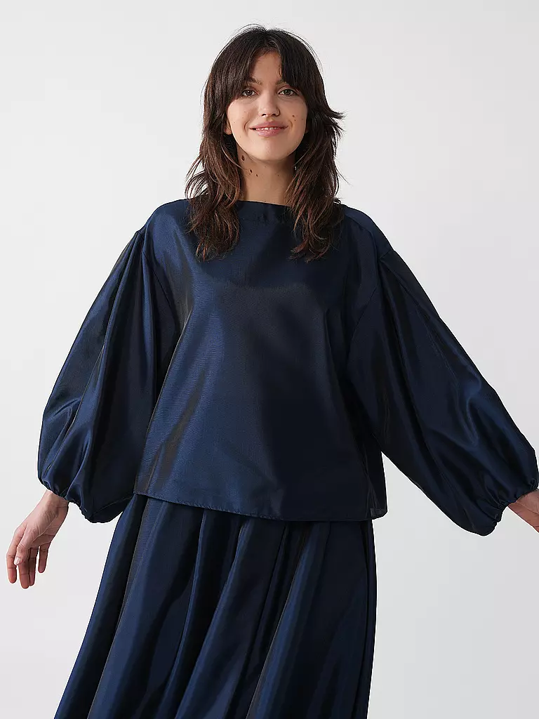 EMPORIO ARMANI | T-shirt blouse | Bleu foncé