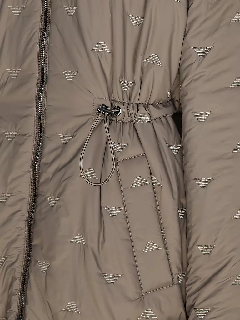 EMPORIO ARMANI | Veste réversible aspect fourrure | braun