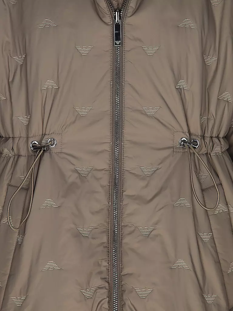 EMPORIO ARMANI | Veste réversible aspect fourrure | braun