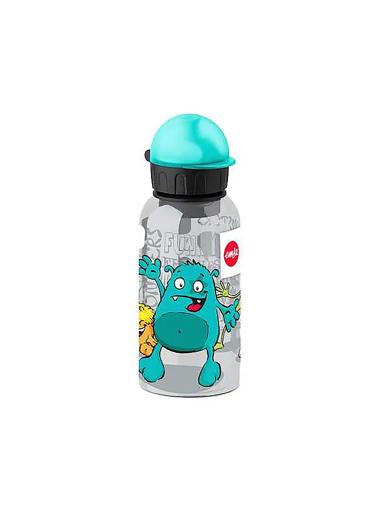 EMSA | Coffret cadeau 2 pièces Lunchbox et gourde MONSTER Turquoise | 