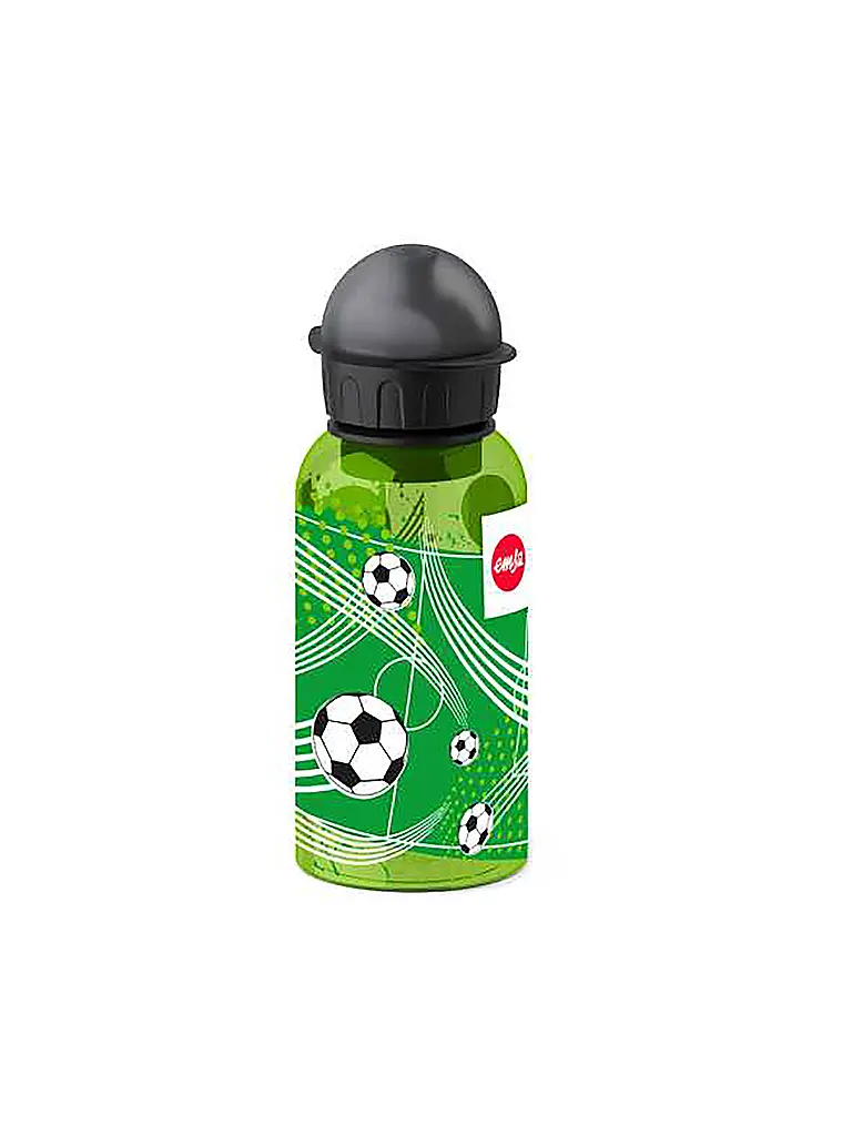 EMSA | Coffret cadeau 2 pièces. Boîte à lunch et gourde SOCCER Noir | 
