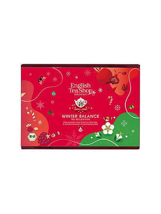 ENGLISH TEA SHOP | Thé d'hiver 12 sachets Winter Balance Rouge