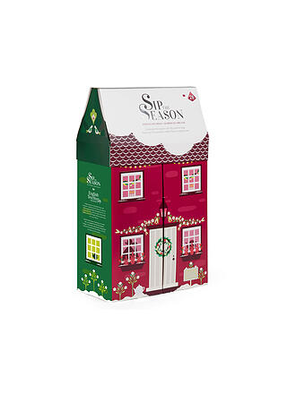 ENGLISH TEA SHOP | Coffret cadeau de thé Maison de thé 28 Pyramides Rouge / Multicolore