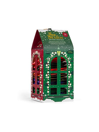 ENGLISH TEA SHOP | Coffret cadeau de thé Lanterne 24 sachets multicolores