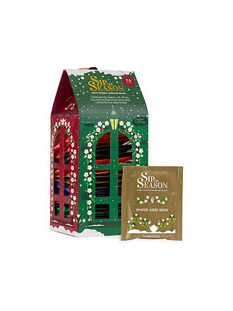 ENGLISH TEA SHOP | Coffret cadeau de thé Lanterne 24 sachets multicolores