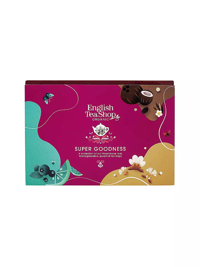 ENGLISH TEA SHOP | Coffret cadeau Super Goodness 12 sachets | bunt