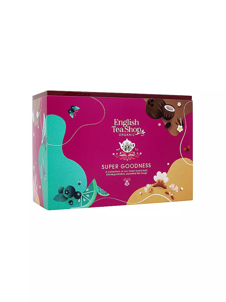 ENGLISH TEA SHOP | Coffret cadeau Super Goodness 12 sachets | 
