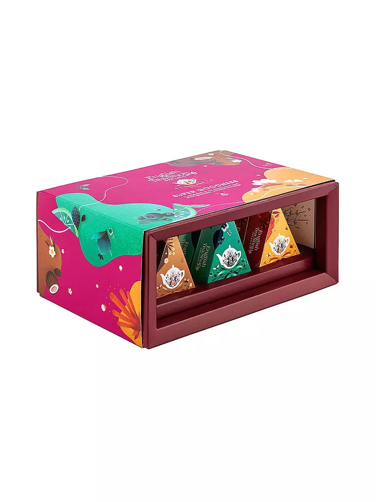 ENGLISH TEA SHOP | Coffret cadeau Super Goodness 12 sachets | 