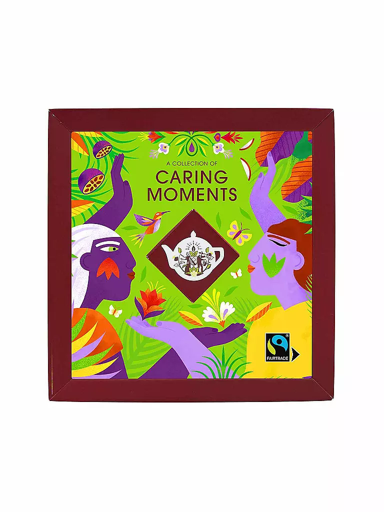 ENGLISH TEA SHOP | Coffret de thé 32 sachets CARING MOMENTS Bio | Multicolore