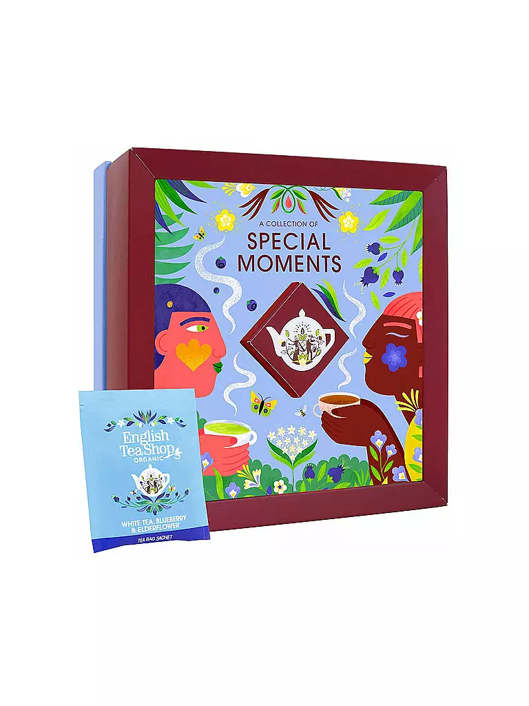 ENGLISH TEA SHOP | Coffret de thés 32 sachets SPECIAL MOMENTS Bio | Multicolore