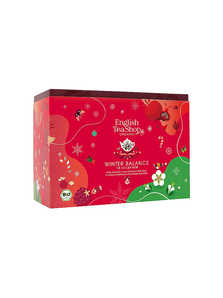 ENGLISH TEA SHOP | Thé d'hiver 12 sachets Winter Balance Rouge | rot