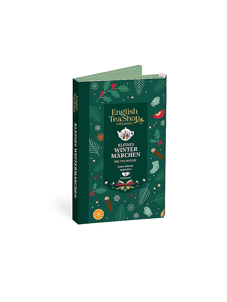 ENGLISH TEA SHOP | Thé d'hiver 8 sachets Conte d'hiver Vert foncé | Vert foncé