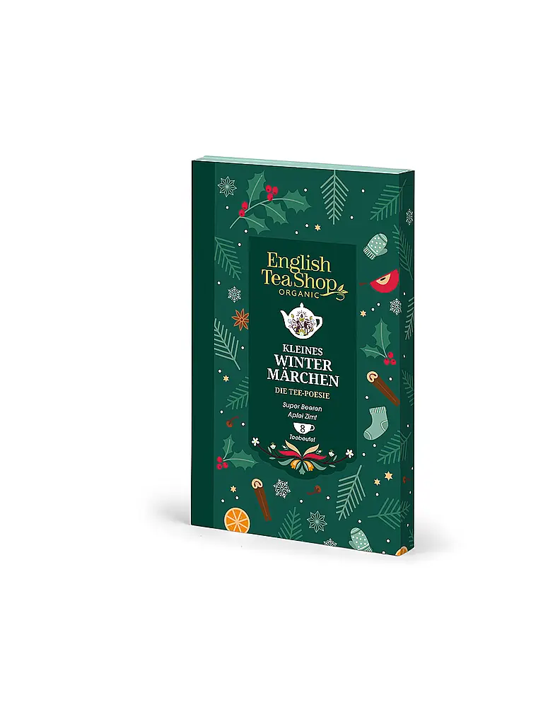 ENGLISH TEA SHOP | Thé d'hiver 8 sachets Conte d'hiver Vert foncé | Vert foncé