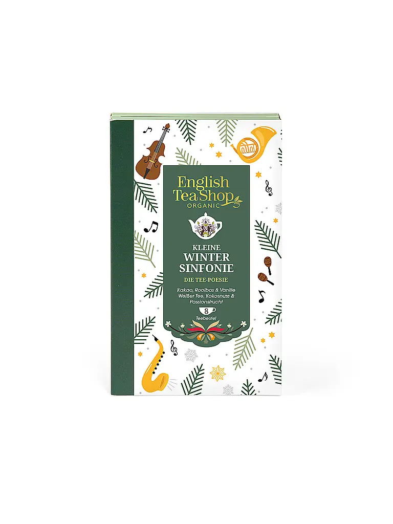ENGLISH TEA SHOP | Thé d'hiver 8 sachets Symphonie d'hiver Blanc | Blanc