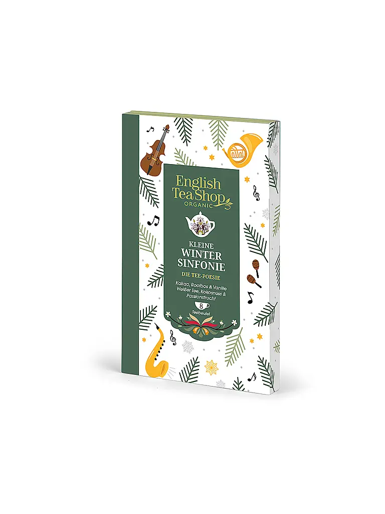 ENGLISH TEA SHOP | Thé d'hiver 8 sachets Symphonie d'hiver Blanc | Blanc