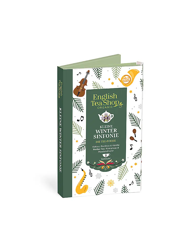ENGLISH TEA SHOP | Thé d'hiver 8 sachets Symphonie d'hiver Blanc | 