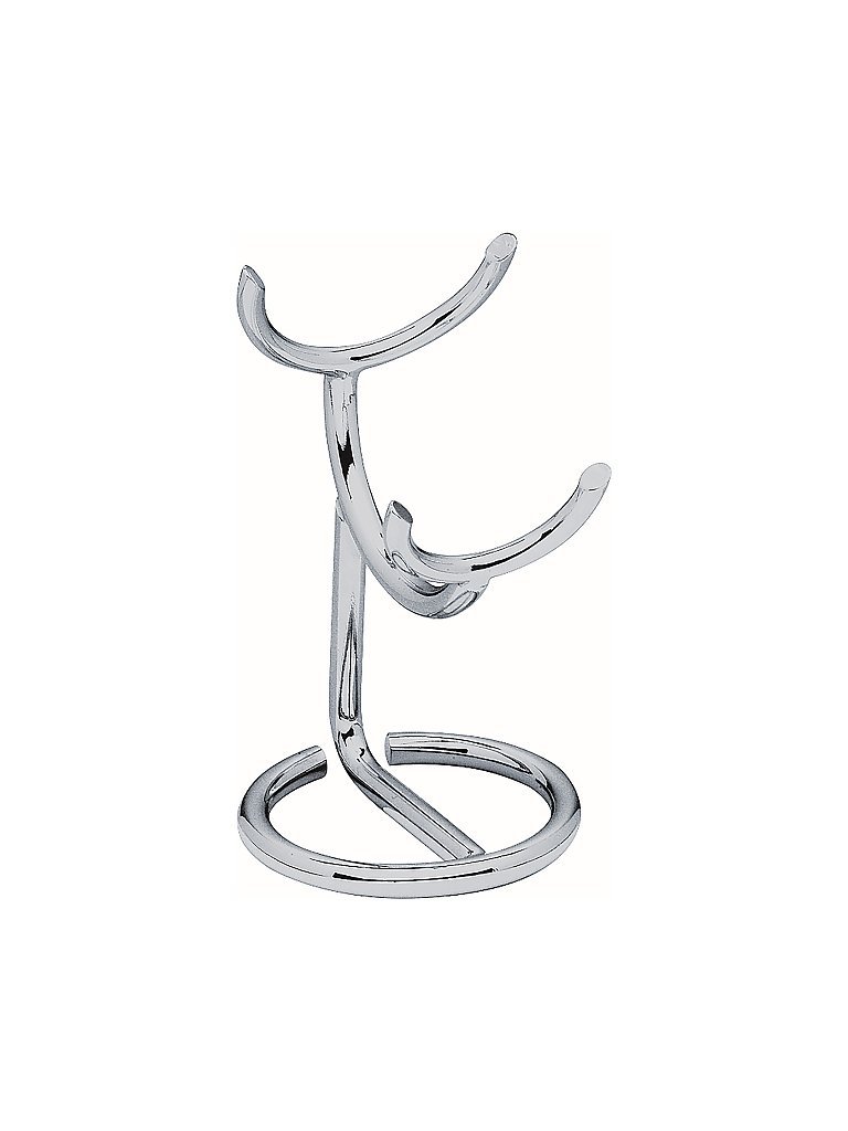 ERBE Support métallique pour blaireau (argent)