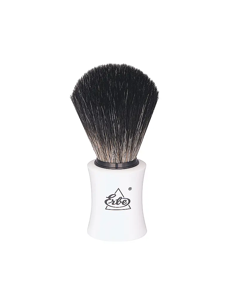 ERBE | Blaireau de rasage, synthétique, blanc, taille M | keine Farbe