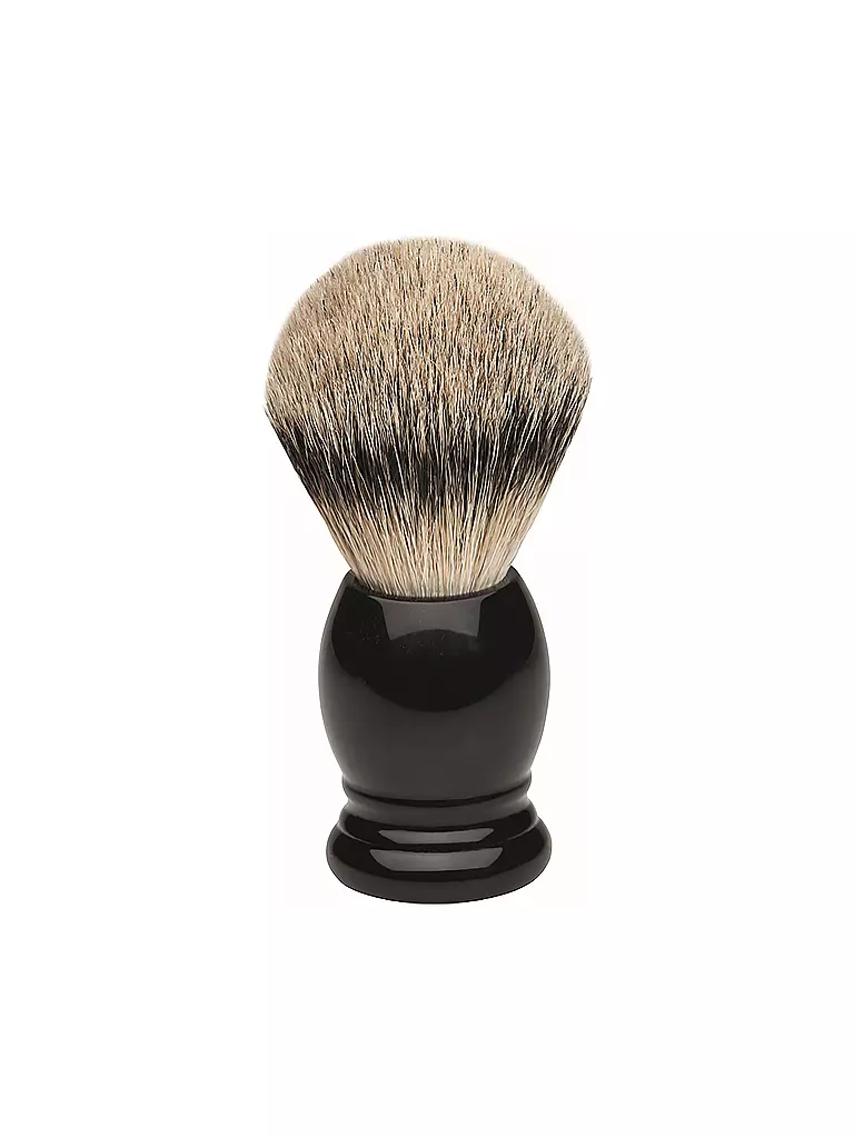 ERBE | Blaireau de rasage Silberspitz (taille M - manche en résine précieuse) | braun
