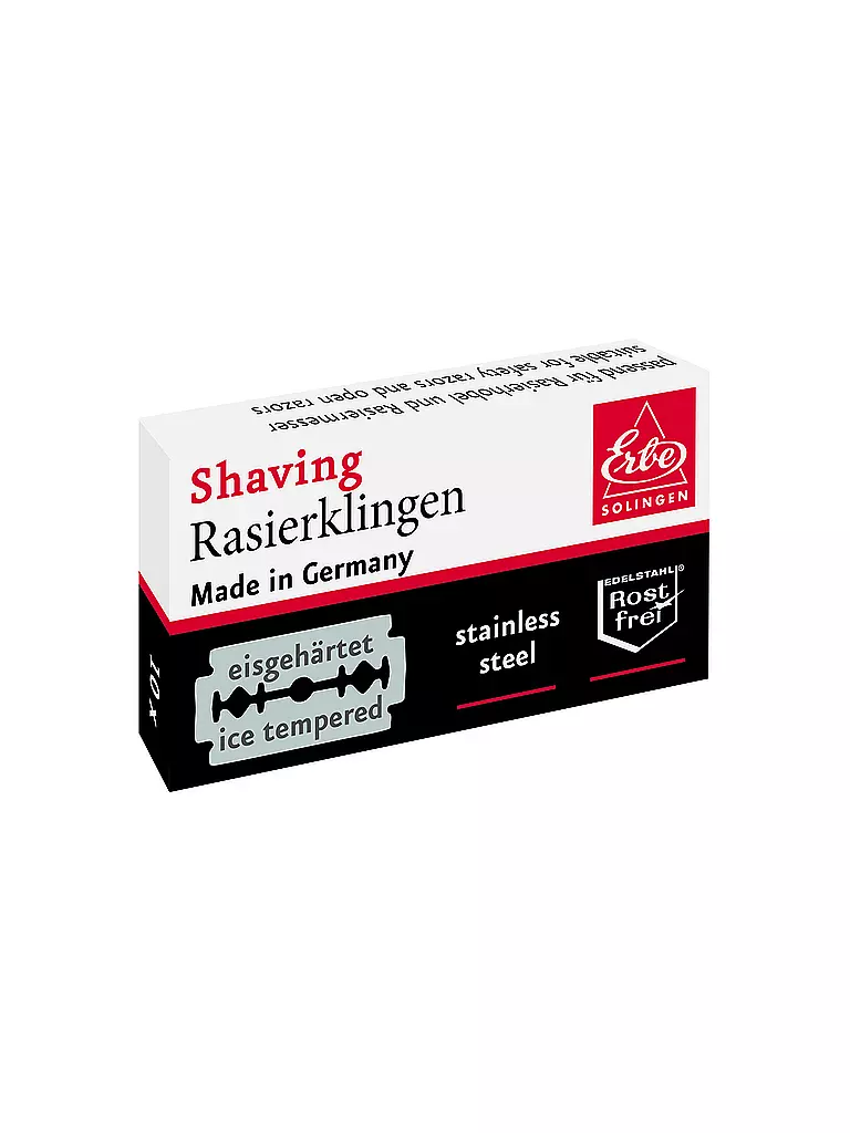 ERBE | Rasierklingen Tradition 10 pièces | keine Farbe